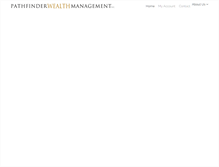 Tablet Screenshot of pathfinderadvisory.com